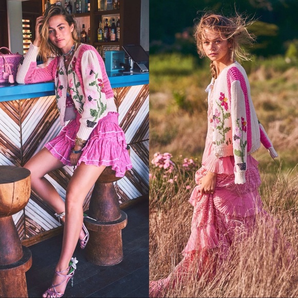 LoveShackFancy Rennley Sweater/Flossie Cardigan - Picture 7 of 11